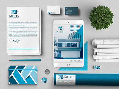 Brand Identity for Pre-Fab Modern Home Builder // Factors