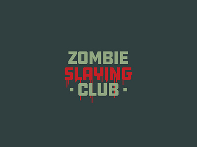 Zombie Slaying Club | Logotype