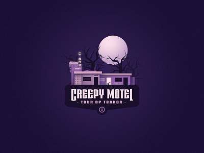 Tour of Terror | Creepy Motel axe badge badge design bates motel creepy halloween hotel illustraion logo motel motel sign neon neon sign october retro sign spooky tour of terror vintage