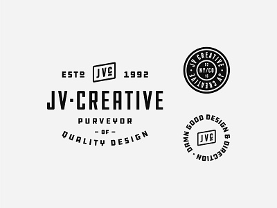 jv·creative | Personal Brand Elements badge badge design badgedesign branding design identity logo logo design logo inspiration logodesign logotype retro vector visual identity