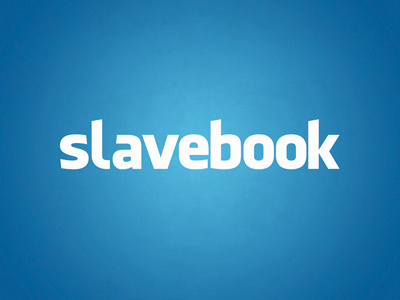 Slavebook facebook illustration slave slavebook typo