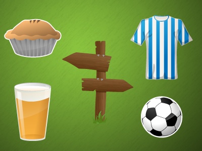 Football (soccer) infographic icons football icons soccer