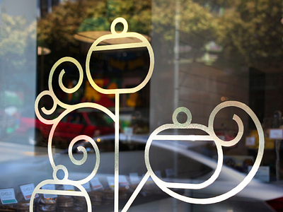 Choux Bakery Window Detail