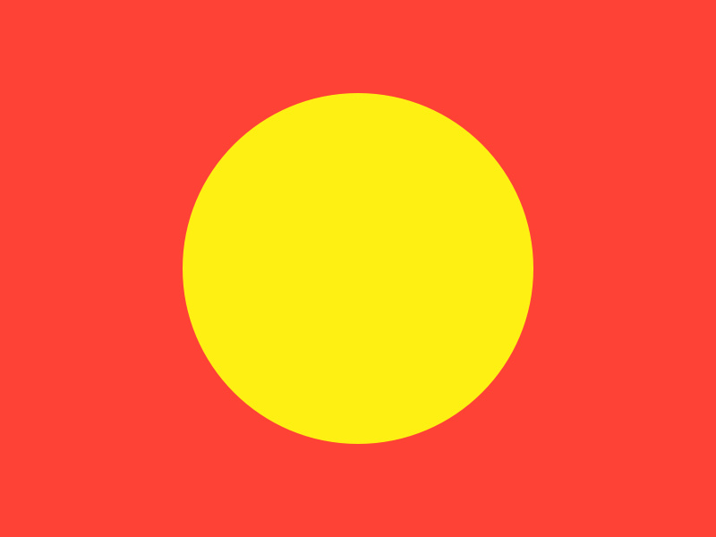 Haze #9 yellow series red layout haze grid eight design collection circle 8pt