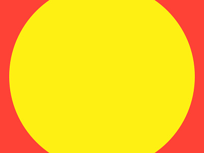 Haze #16 of 16 8pt circle collection design eight grid haze layout red series yellow