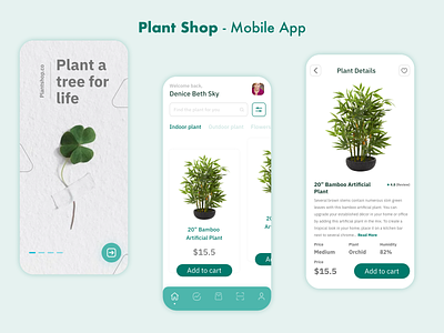 Plant Shop Mobile app