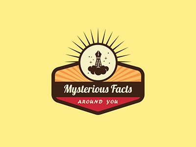 Mysterious Facts Around You logo design branding crazee adil design logo mfay mohamed adil