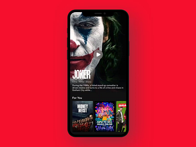 Movie Booking App animation booking booking app joker mobile mobile ui movie movie app movie art parallax parallax scrolling ticket app