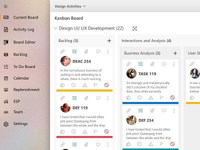 Fluent Kanban Board Light Edition