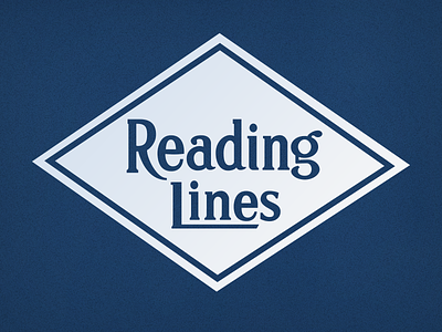 Reading Railroad Logo illustrator lettering logo railroad tracing typography vector