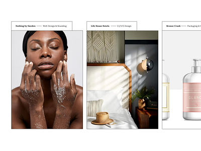 Portfolio website | Pieces aethetics design portfolio user experience visual design
