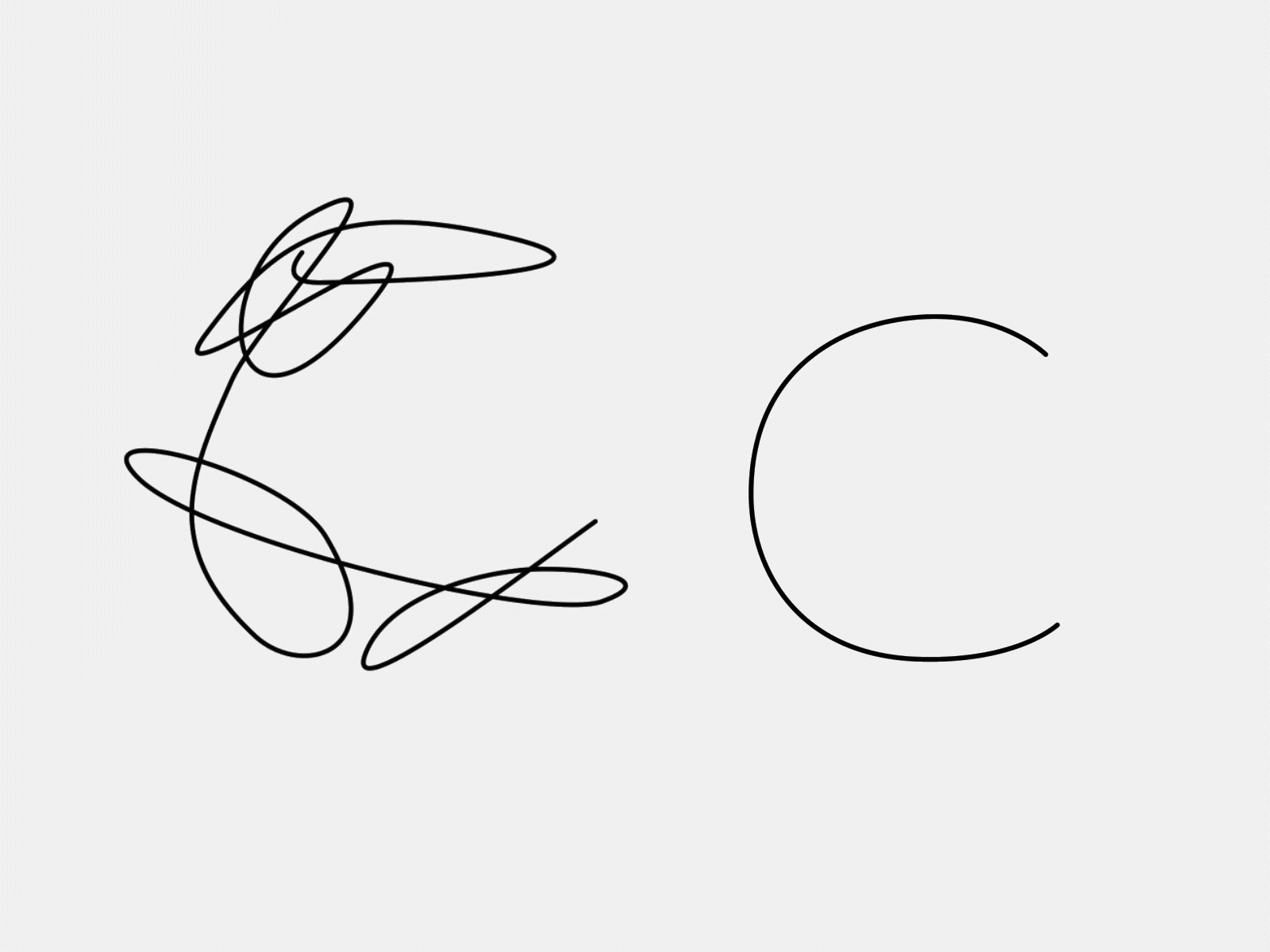 C 36 days of type animation font scribble sketch typography