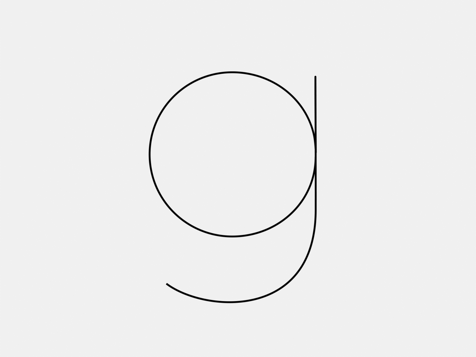 Gmin font fontdesign handwritting letter line art motion signature typography