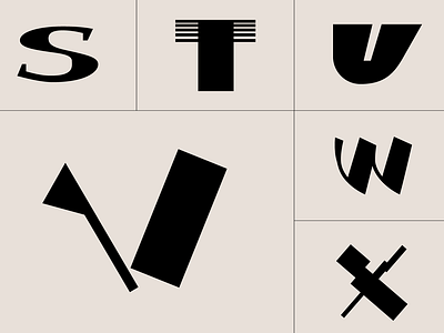 Get a font! 36 days of type design experimental font font lettering logo typeface typography