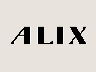 Alix Typeface