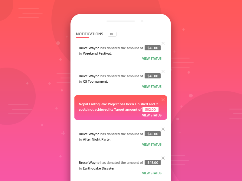 Notifications for a Mobile App Concept by Varun Soni ੴ on ...