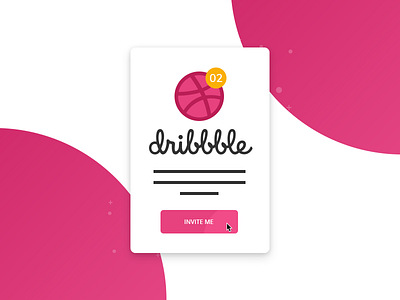 2 Dribbble Invites