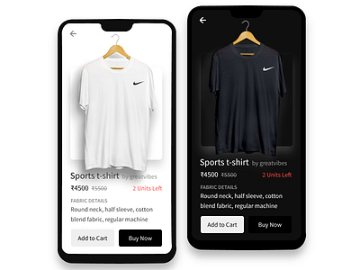 eCommerce Marketplace Product Page Design