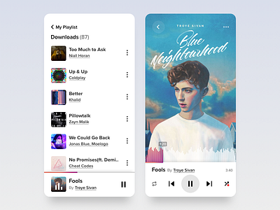 Songs App Concept