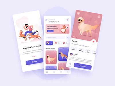 Pet Adoption App Concept