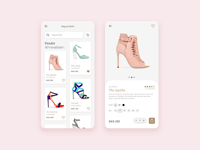 Boutique Mobile Concept app design mobile ui ux