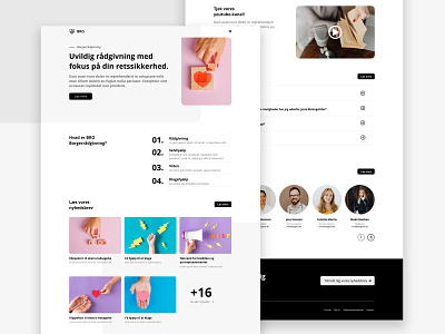 BRO Citizen Counseling | Web Design Concept design ui ux web website