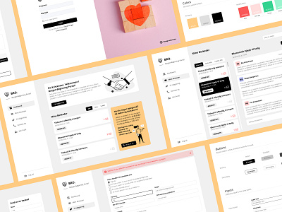 Bro Radgivings Portal | Design System design flat ui ux web website