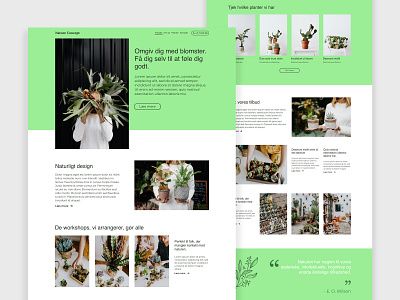 Nature | Web Design Concept