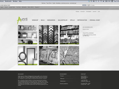 Avanti 12 website