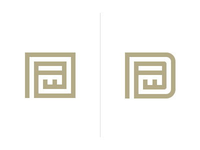 DAW Monogram logo monogram