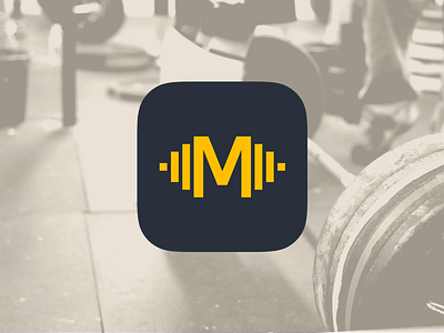 Daily UI #5 - App icon app icon crossfit daily ui illustration mobile mobile app ui design workout