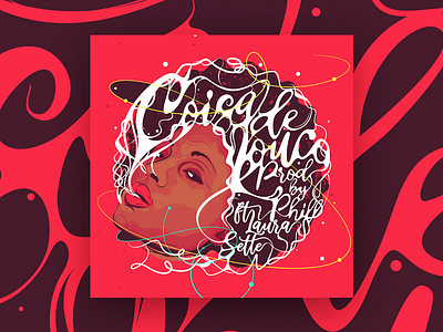 Coisa de louco african brazil character cover cover art design illustration illustrator song vector woman