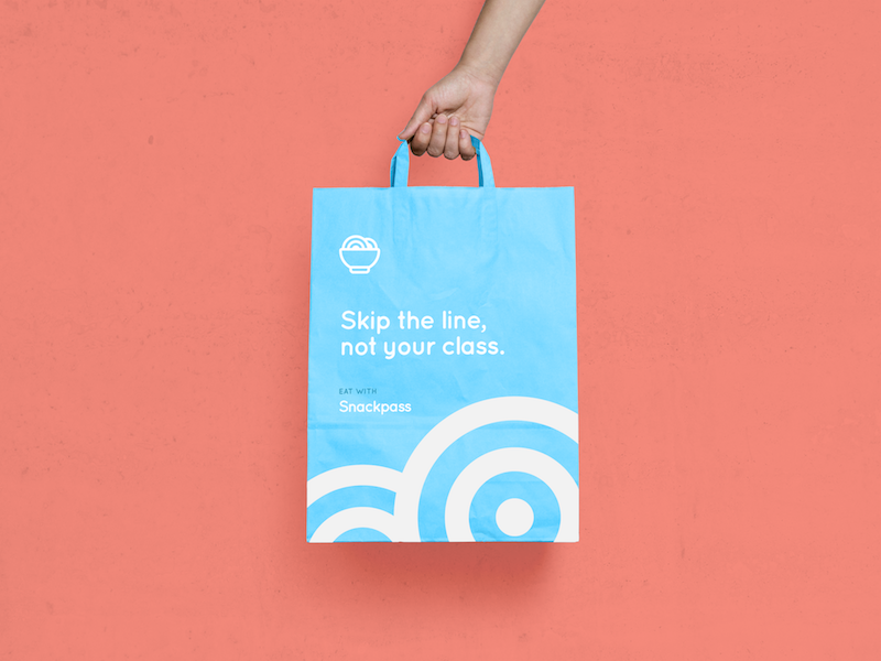 Takeout Bag freelance bag takeout food restaurant experience identity product design packaging