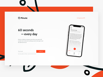 Minute 🦉 Landing Page