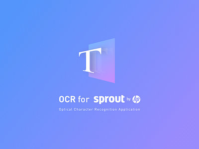 HP Sprout x OCR app icon icon ui