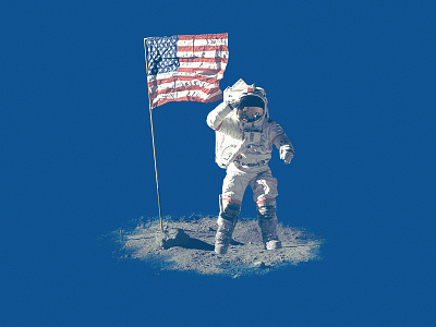 Astronaut apollo 11 astronaut minimalist nasa photoshop space