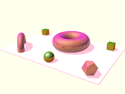 Like donut 3d c4d food