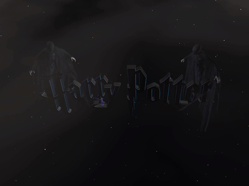 Harry Potter 3d animation cimena4d deathlyhallows dementor harry harrypotter pixie potter