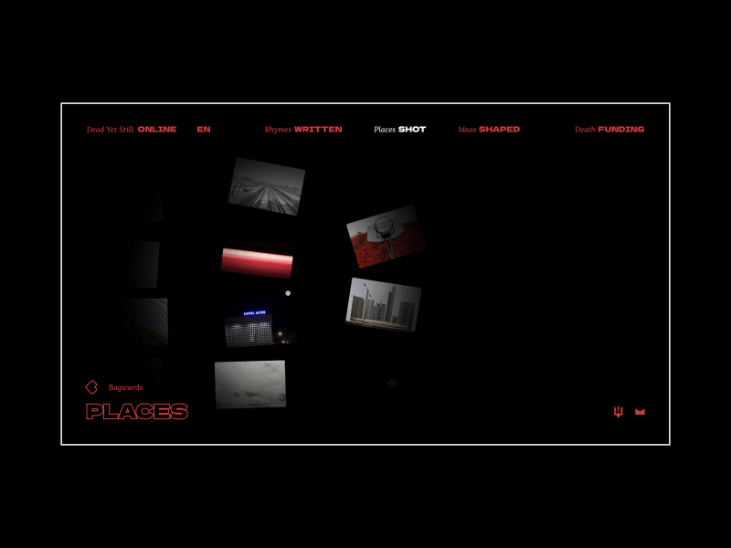 Dead Yet Still Online_03 brand design graphic design identity interface portfolio ui ux web web design