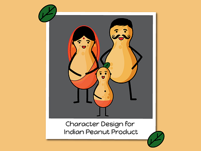 Character Design character design indian style peanut family