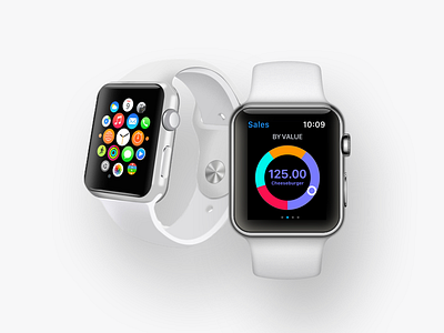 Business Stats business app design iwatch uiux