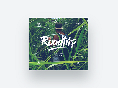 Roadtrip – album cover cd cover cover design hawai leaves music album nature print design roadtrip
