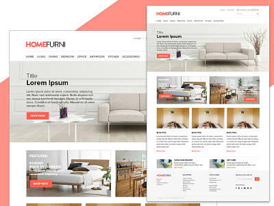 E-commerce: Furniture shop e commerce e shop furniture shop shopping store web web design