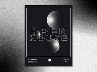 Design Week Portland Poster design week portland dwp gradients open house poster