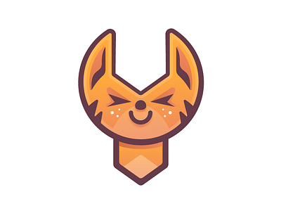 Spanner Mascot animal character hacker illustration logo mascot numbat spanner tool