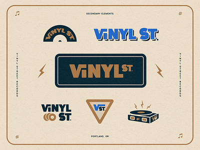 Vinyl St. Records — Secondary Elements