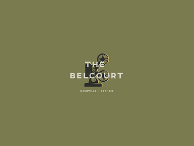 The Belcourt Theatre design exploration graphic design illustraion nashville typography vector