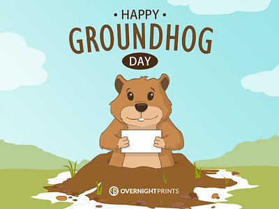 Groundhogdayonp groundhog day spring