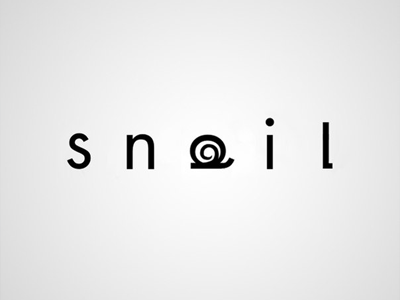Snail logotip snail