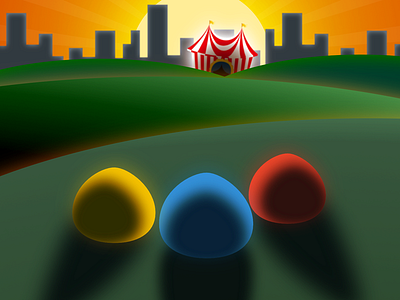 The circus! acrosplat android app design game ios logo